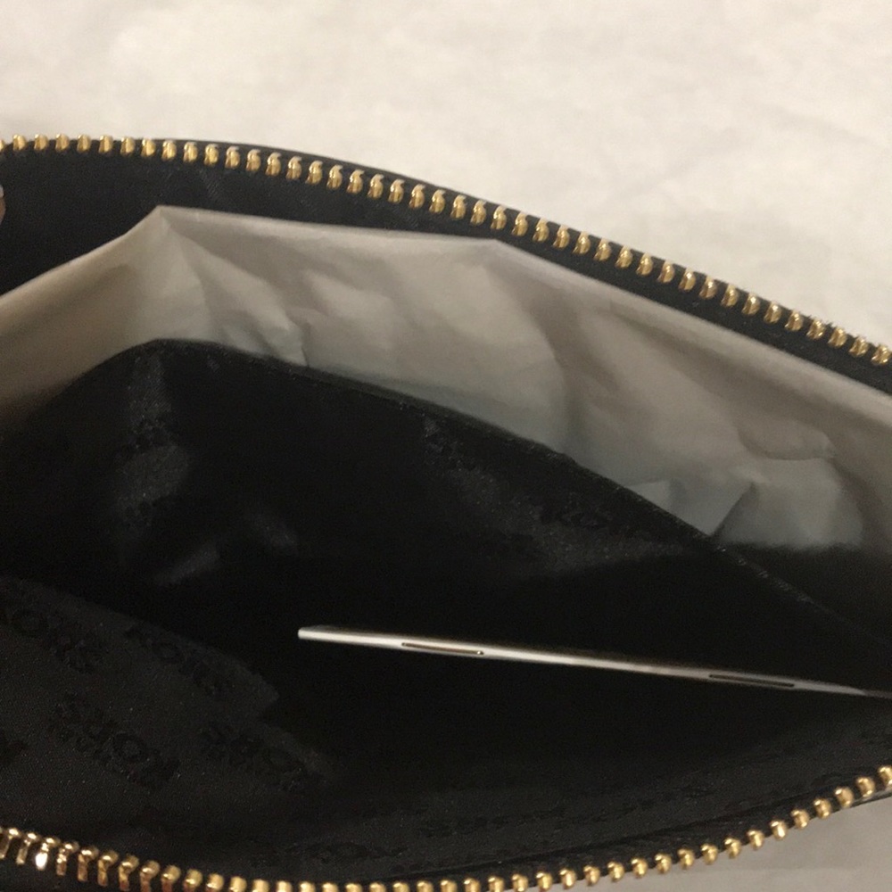 Michael Kors Patent Monogrammed Wristlet - Picture 3 of 3